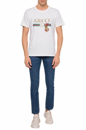 Logo t-shirt, zdjęcie 2 Logo t-shirt od Gucci